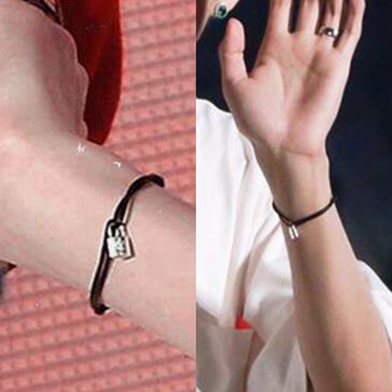 Vòng đeo tay có khóa phong cách BTS