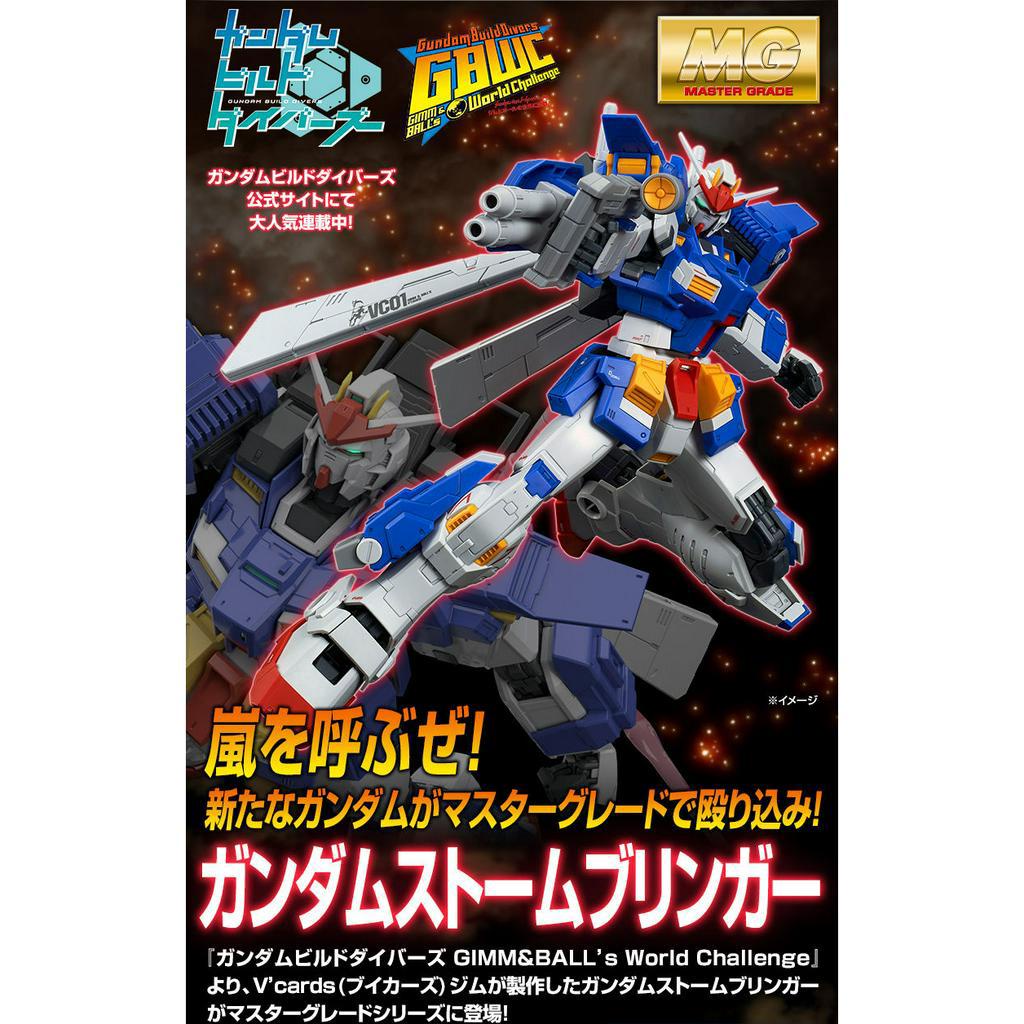 Mô hình lắp ráp Gundam MG Build Divers GBWC Gundam Storm Bringer / Stormbringer