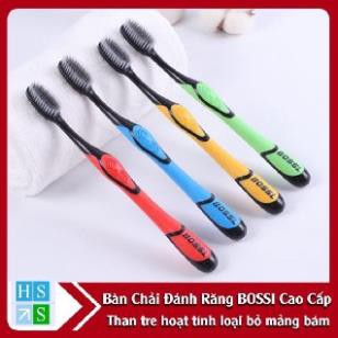 [BIGSALE] Bàn chải đánh răng than Tre BOSSI 921 Cao cấp Hàn quốc (giao màu ngẫu nhiên)