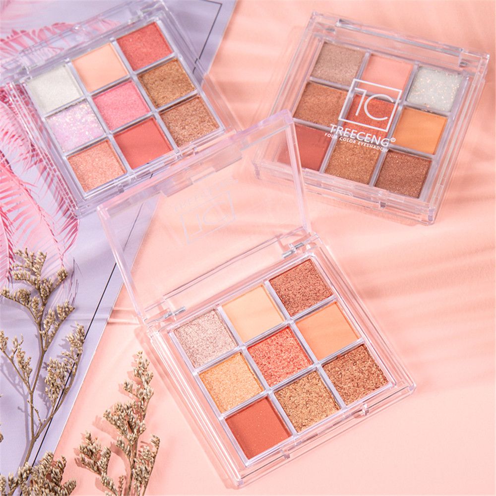 [Hàng mới về] Bảng phấn mắt ánh ngọc trai lấp lánh không thấm nước lâu trôi