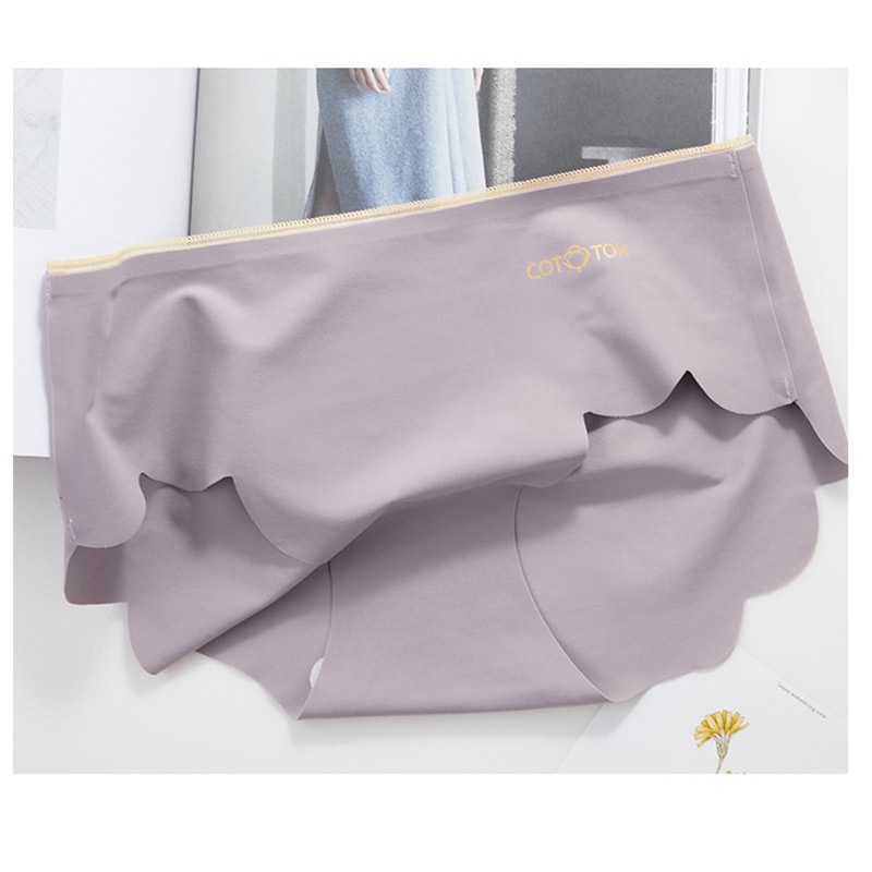 Quần lót zxyouping không đường may siêu mỏng mềm mại thoải mái size M-XL cho nữ