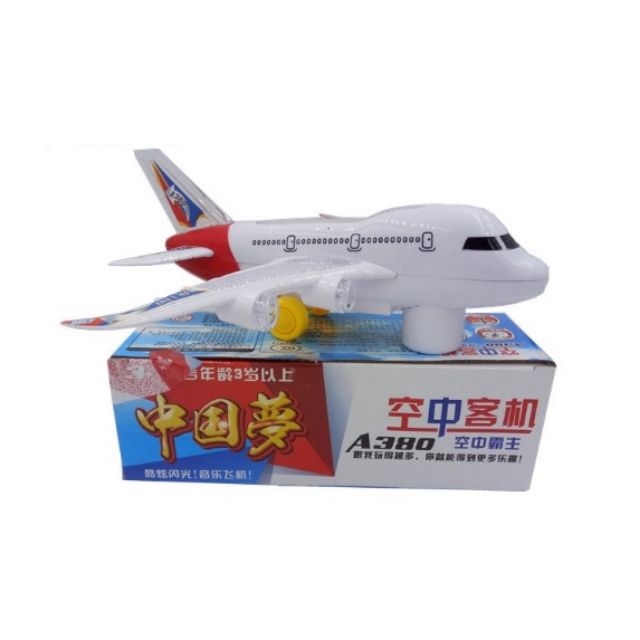 Máy bay A380 âm nhạc đèn led hàng loại 1.