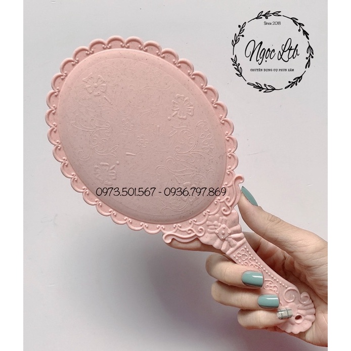 Gương Princess cầm tay không gập
