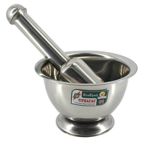 Bộ cối chày inox Tithafac