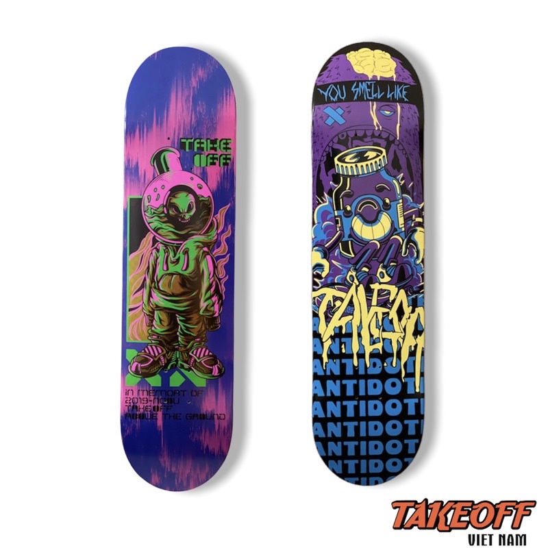 VÁN TRƯỢT BỘ TAKEOFF – COMPLETE TAKEOFF ĐẦU BOM  - VÁN TRƯỢT TẬP LUYỆN CHUYÊN NGHIỆP
