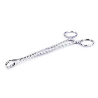 Kẹp xỏ khuyên/ kẹp thép y tế không gỉ/ kẹp đầu tròn