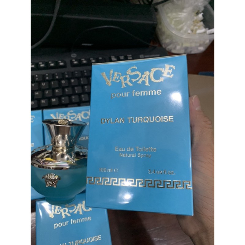 Nước hoa Versace Pour Femme Dylan Turquoise 100ml full seal