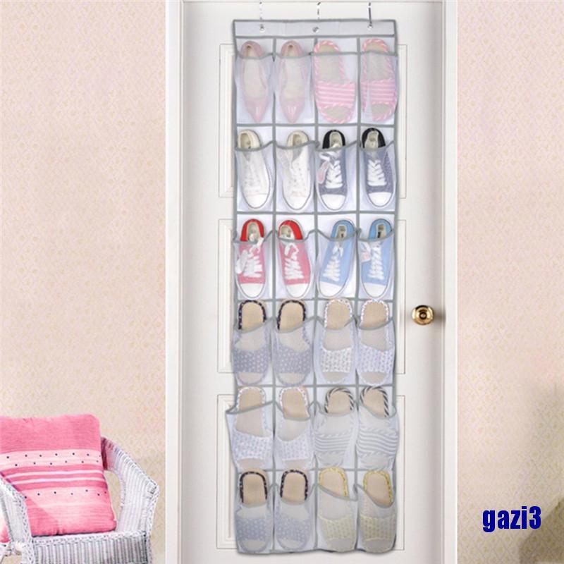 Hộp Đựng Giày 24 Ngăn Treo Tường Tiện Lợi