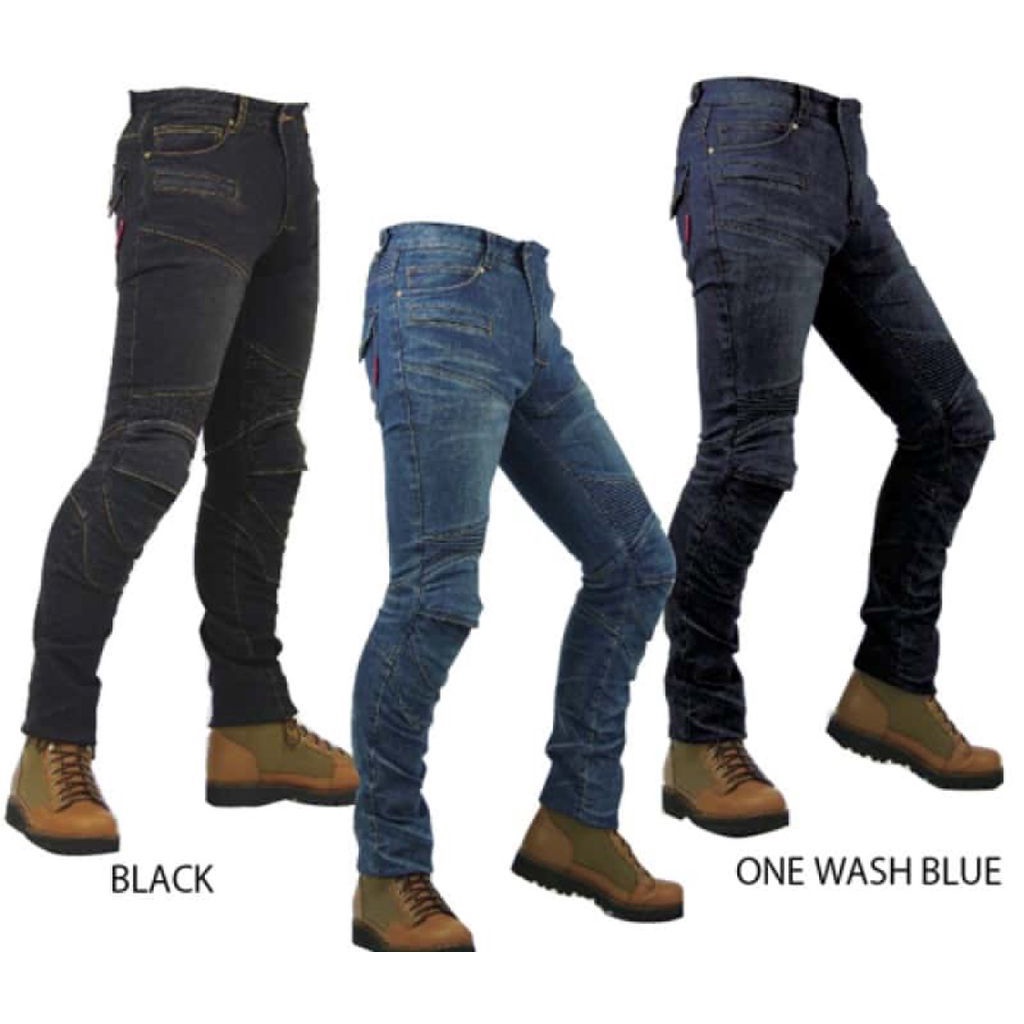 Quần Giáp Jean Ko.mine PK-718 Có Giáp Bảo Vệ Đầu Gối Và Bên Hông - Thoải Mái Đi Phượt Gần