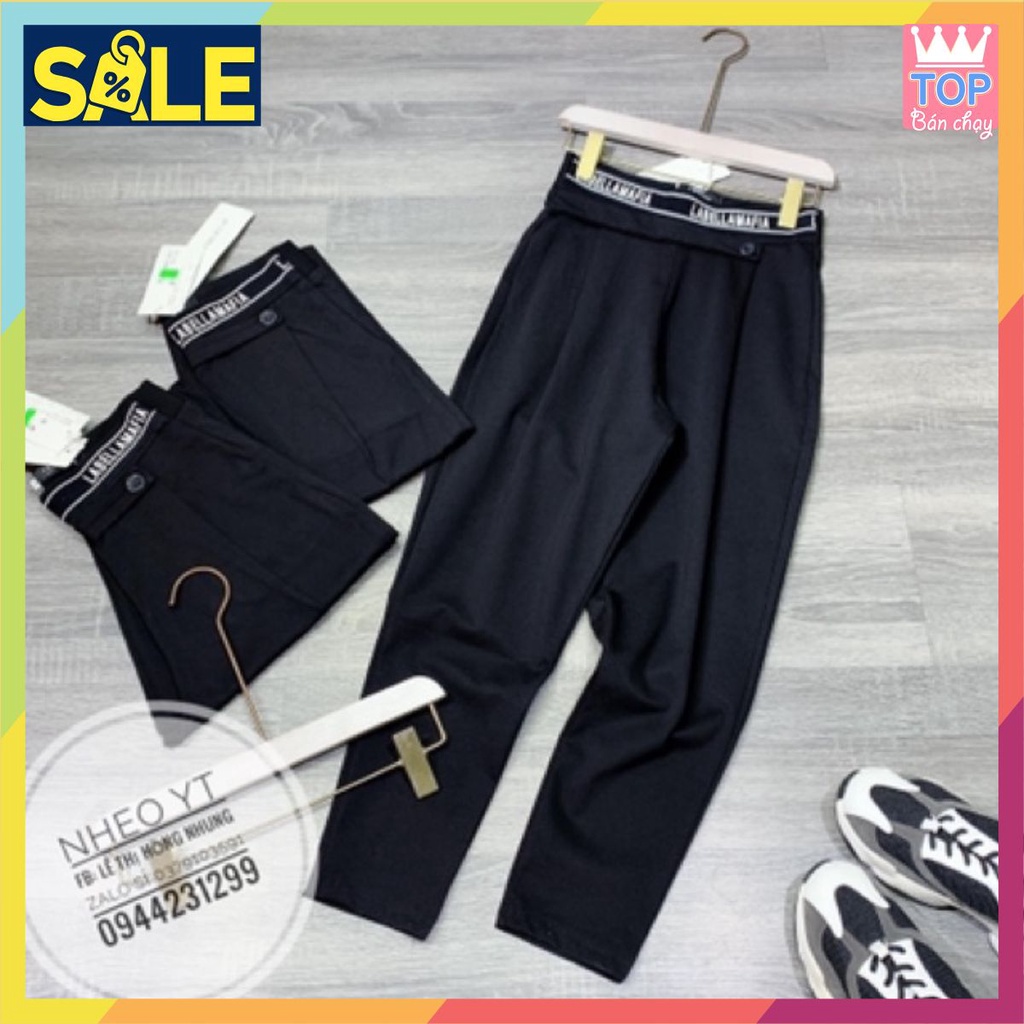 [BAO  CHẤT] QUẦN JOGGER CẠP CHỮ HOT