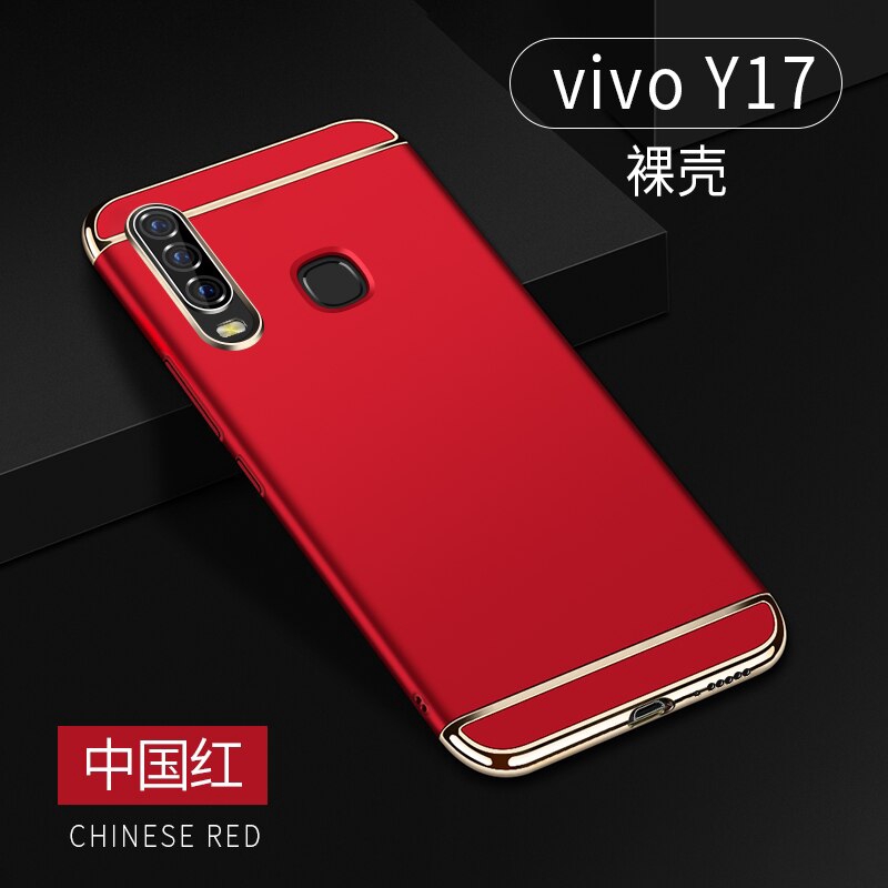 Vivo Y11 2019 Y12 Y15 Y9S Y19 V9 Y93 Y95 Y83 V9 Y97 Y20i Luxury 3 in1 Protective Hard Plastic Back Phone Case HOSTR