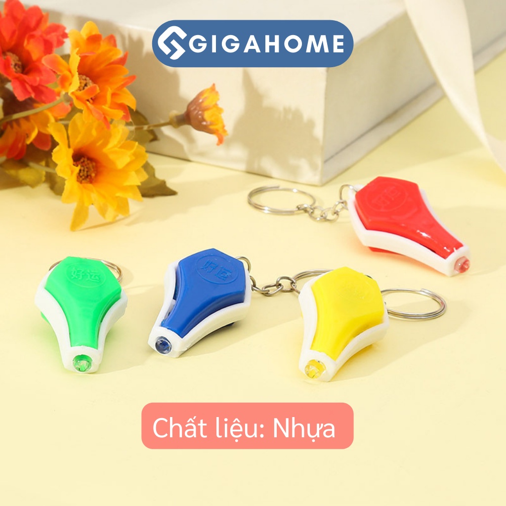 Móc Khóa Đèn Led Mini GIGAHOME  Ánh Sáng Xanh Soi Tiền Giả 4976