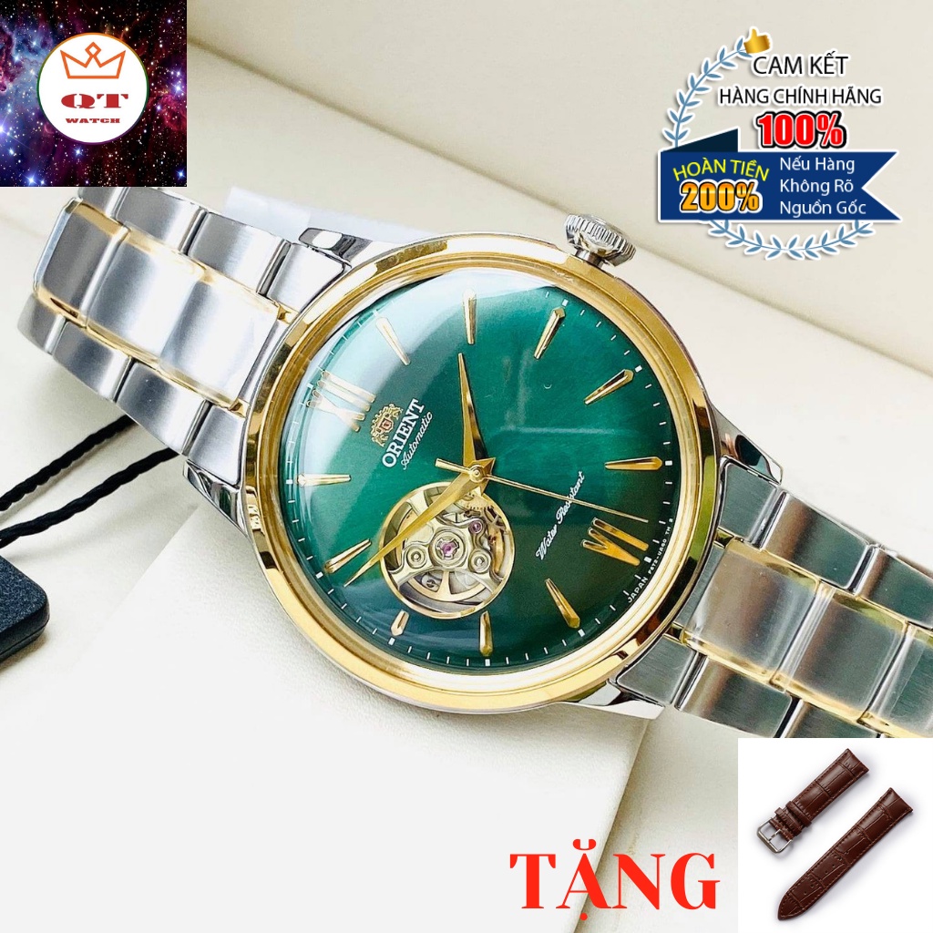 Đồng Hồ Nam ORIENT AUTOMATIC RA-AG0432E00C Limited Bambino_Open_heart 2021 Chính Hãng Tặng Dây Da Cao Cấp
