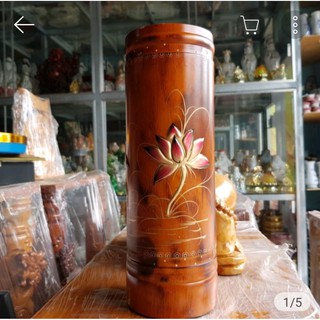 BD👉Ông cắm nhang gỗ 27cm