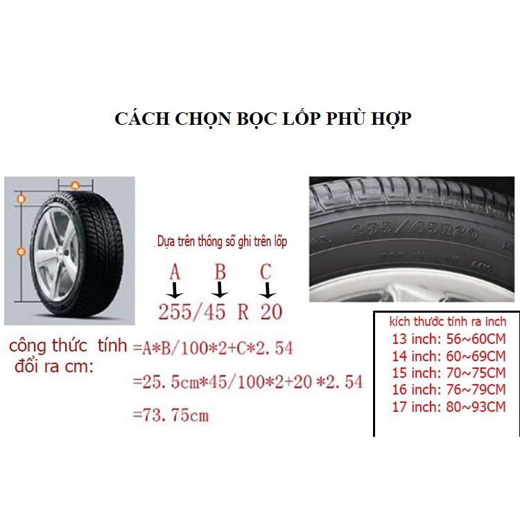 Bọc Lốp Bánh Xe Dự Phòng Dành Cho Xe Ô Tô Honda