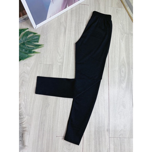 Quần legging dài gân