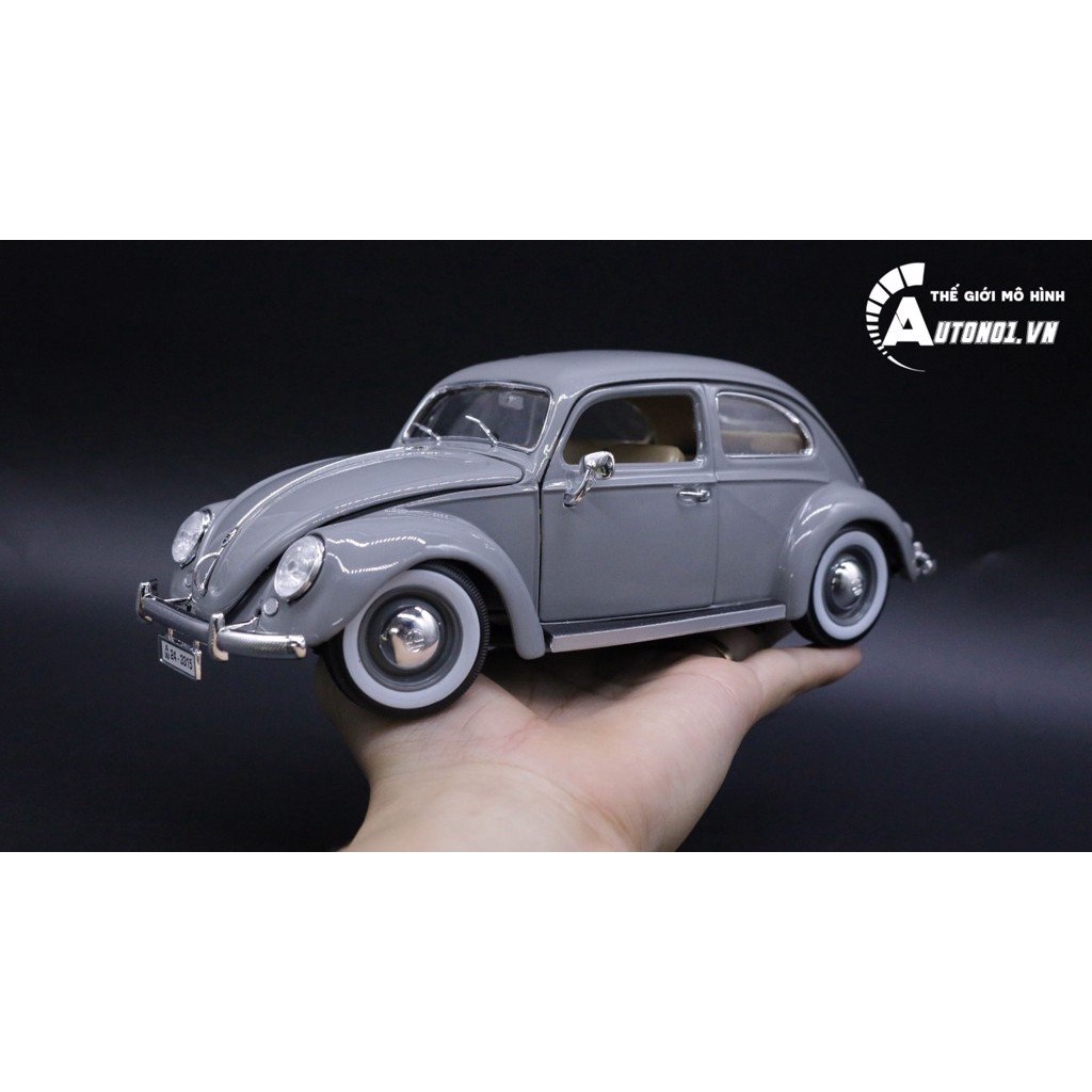 MÔ HÌNH XE VOLKSWAGEN 1955 KAFER BEETLE 1:18 BBURAGO 7759