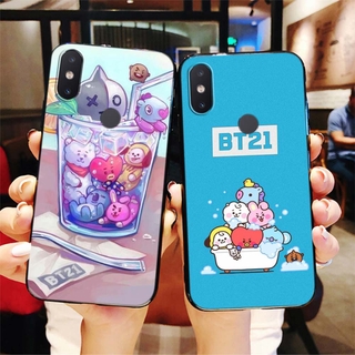 Ốp Lưng Silicone Mềm In Hình Hoạt Hình Bts Cho Xiaomi Redmi 6 Pro / 6a / 7 / 7a / 8 / 8a / 9 / 9a / 9c