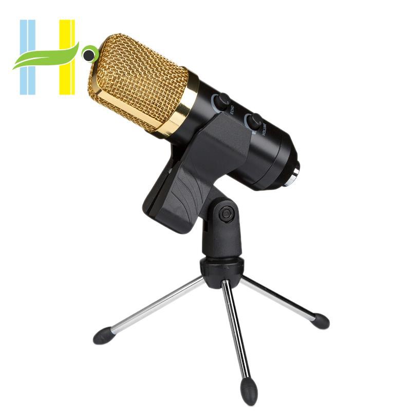 USB Microphone Condenser Metal Recording Microphone Broadcast