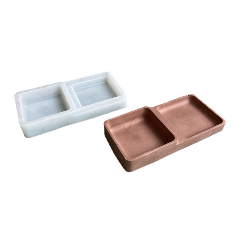 Khuôn Làm Đế Lót Ly Bằng Nhựa Resin Hình Vuông DIY