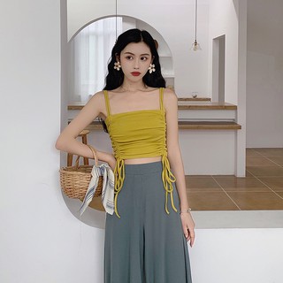 Áo hai dây rút eo thời trang dành cho nữ | Video clip