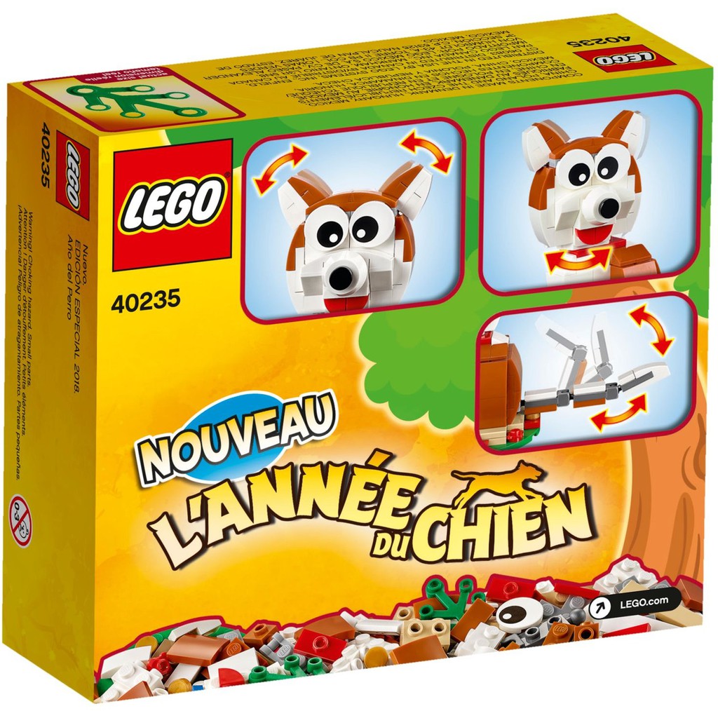 LEGO 40235 Cún Con Tết Mậu Tuất - Year of the Dog