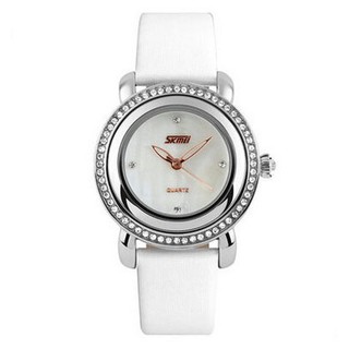 Đồng hồ nữ Skmei 9093 dây da đủ màu