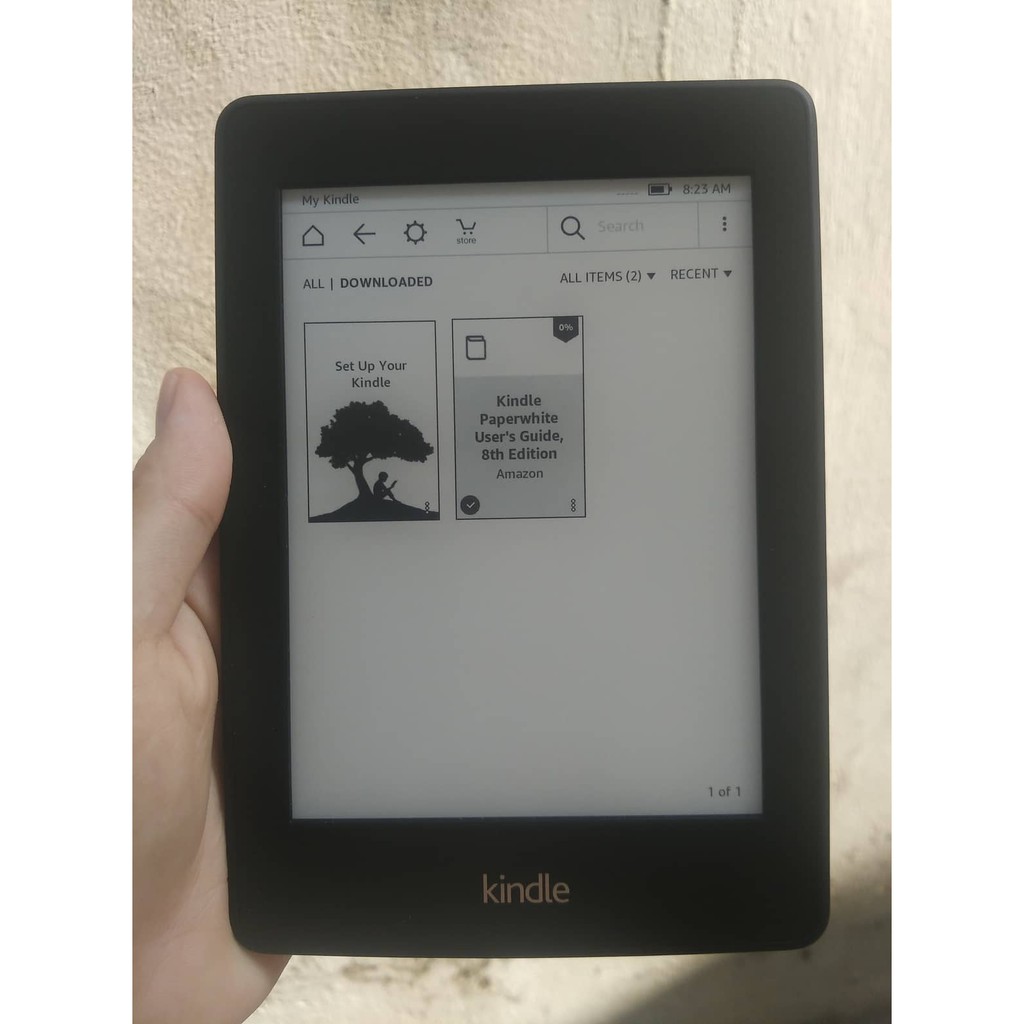 Máy đọc sách Kindle paperwhite gen 2 hàng cũ máy đẹp có đèn nền