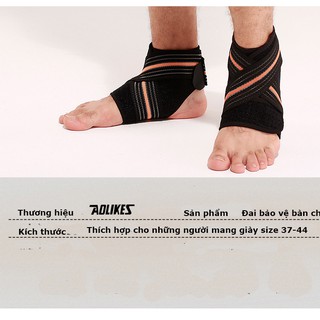 BĂNG BẢO VỆ MẮT CÁ CHÂN AOLIKES 7126