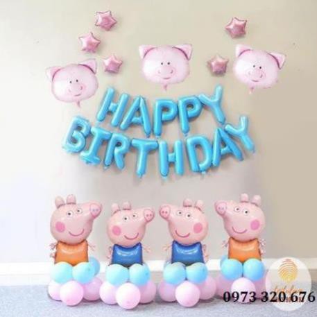 Set bóng sinh nhật cho bé tuổi hợi - H23