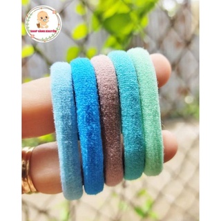 Set 5 dây buộc tóc nhiều màu lựa chọn dành cho nữ