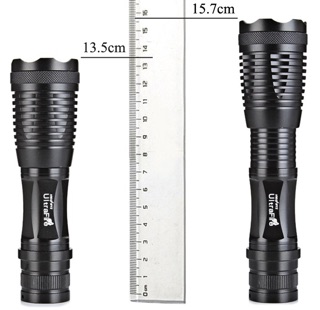 Đèn pin siêu sáng XML T6. E6 có zoom