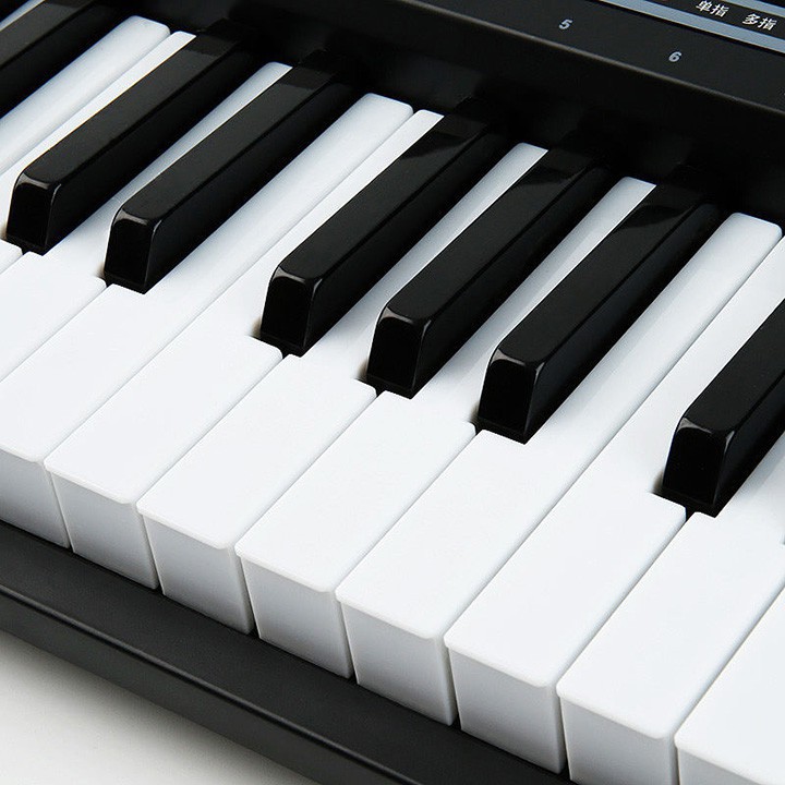 Đàn Piano Điện Tử 61 Phím Cao Cấp Cho Người Mới Tập Học Chơi Đàn Cho Bé Kèm Mic Giá Đỡ Bản Nhạc TN1