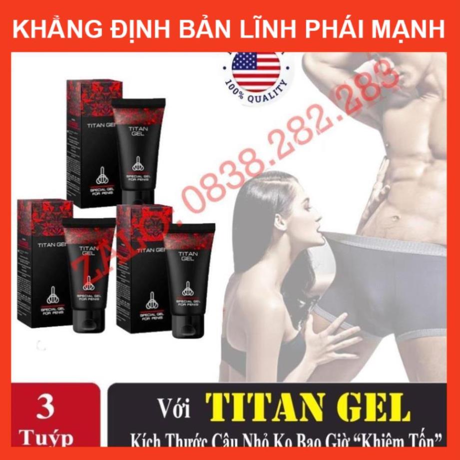 Gel Tital 👄 HÀNG CHÍNH HÃNG 👄 Tital Gel Làm To Cậu Em Họ Hàng Nhập Khẩu 123 SHOP - 69SHOP
