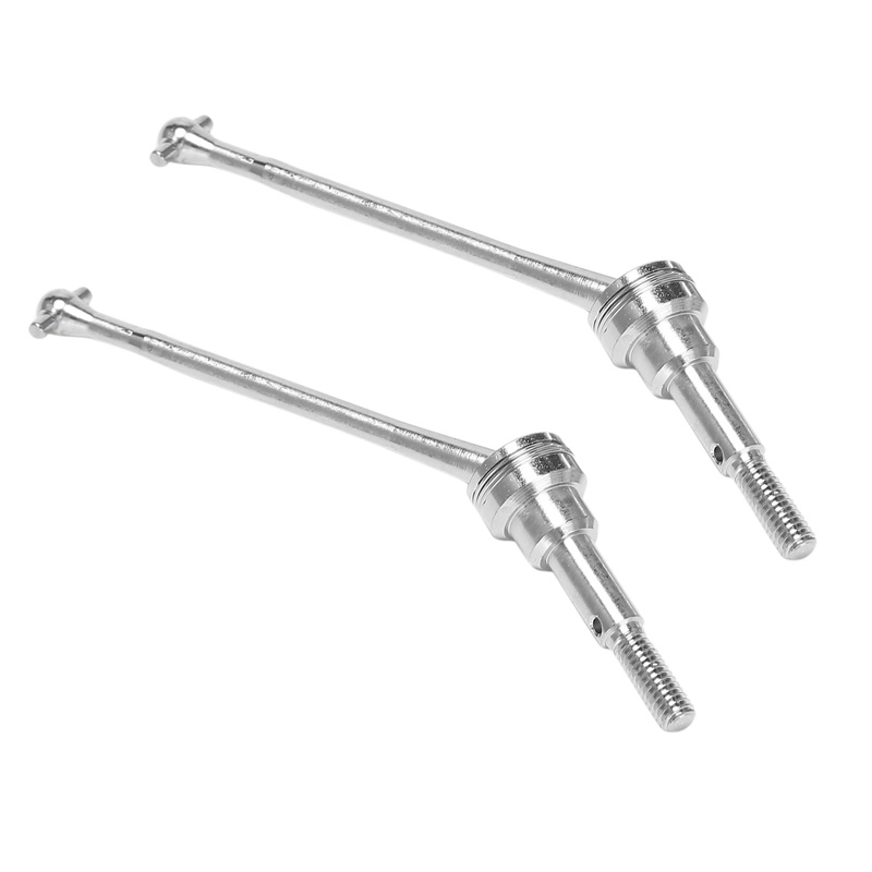 Set 2 Trục Truyền Động CVD 0090 Bằng Kim Loại Cho Xe Điều Khiển Từ Xa WLtoys 12428 12423 1 / 12