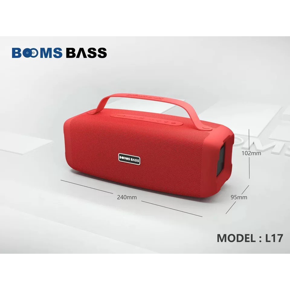 Loa Bluetooth BoomBass L17 Chất Lượng Âm Thanh Đẳng Cấp