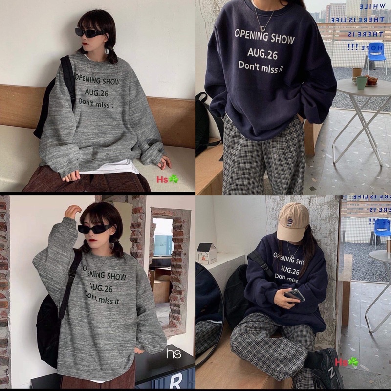 (ảnh thật) XẢ LOẠI RẺ ÁO NỈ  WARMOP ULZZANG | BigBuy360 - bigbuy360.vn