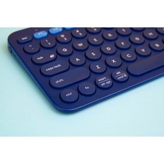 Bàn phím Logitech K380 Bluetooth Màu Xanh Dark Blue (Multi-device)