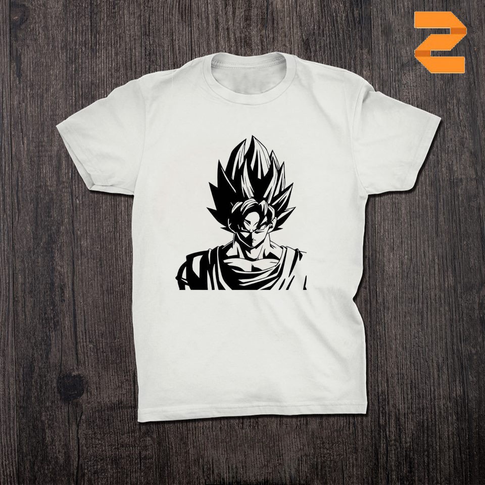 BST áo thun Goku form rộng phong cách cá tính vải cotton dày mịn mát