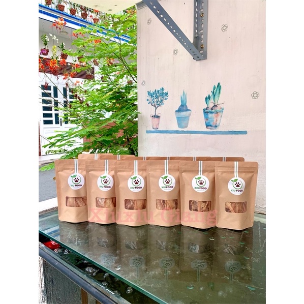 [XIU FOOD] Gà Sấy Cho Thú Cưng Nguyên Liệu Tươi Ngon 100% - Xiuxiu Giang