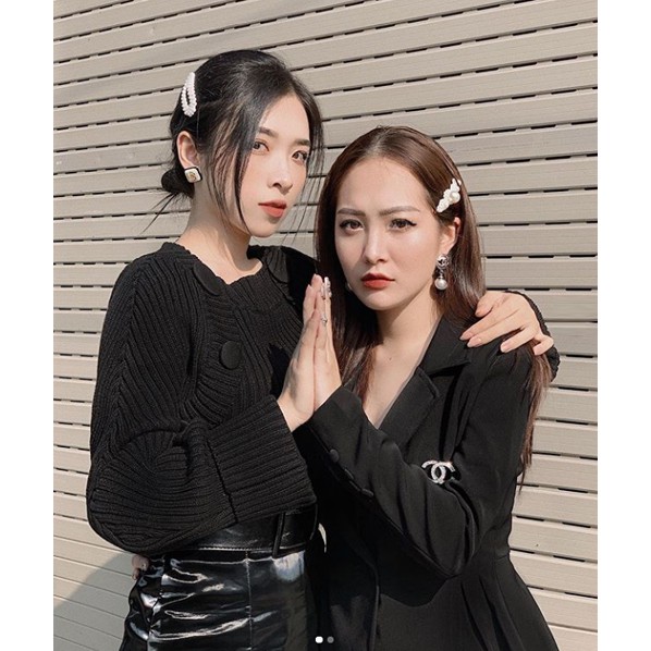 KẸP TÓC NGỌC TRAI HÀN QUỐC TRENDY (Nhân tạo)
