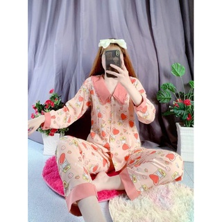 pijama cổ bèo