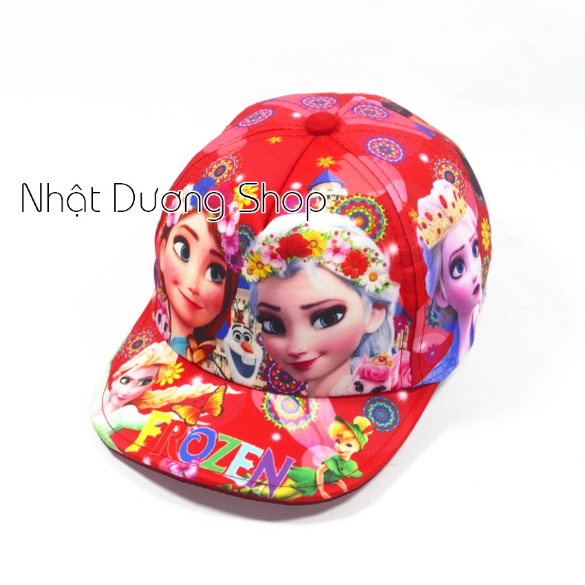 [ Hình thật ]Nón kết nhí công chúa cho trẻ em nhiều màu - Chất liểu vải Cotton cao cấp tạo cảm giác êm ái cho bé