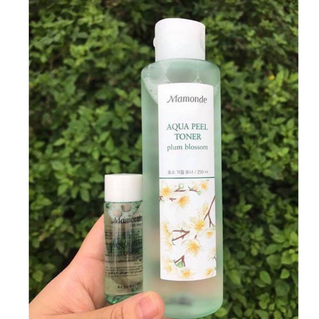 Nước hoa hồng Mamode Aqua Peel Toner Plum Blossom 25ml