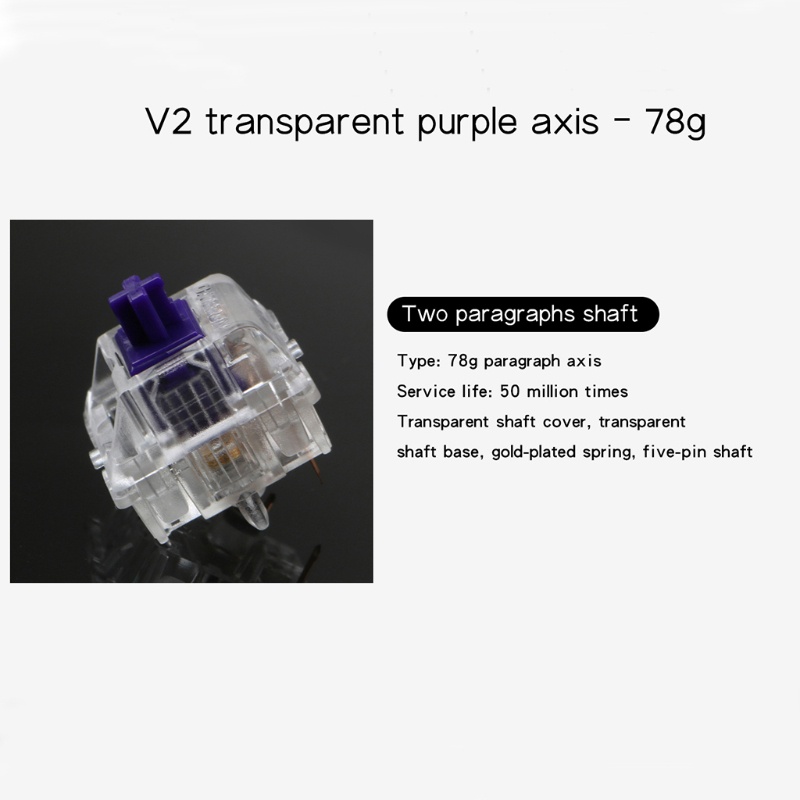 Công Tắc Trục Bàn Phím Cơ Zealios Tactile V2 Chống Bụi