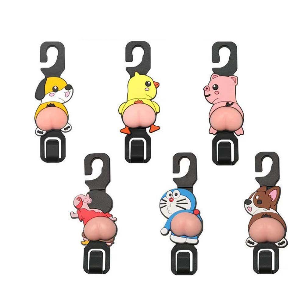 Móc Treo Đồ Gắn Sau Ghế Xe Hơi Thiết Kế Độc Đáo Dễ Thương Tiện Dụng