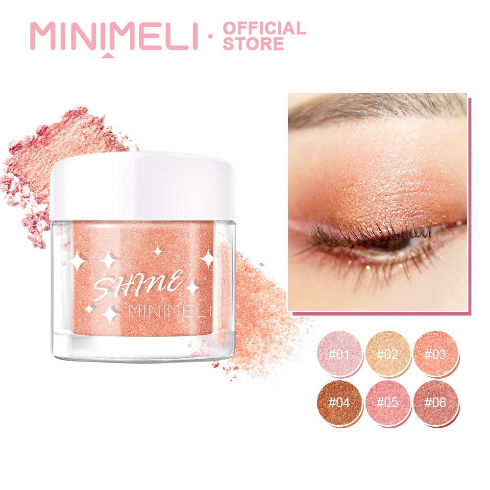 Bột nhũ kim tuyến MINIMELI sáng lấp lánh tự nhiên 20g