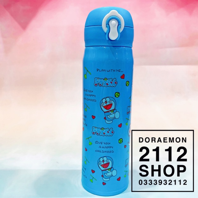 Bình giữ nhiệt Doraemon size 400ml