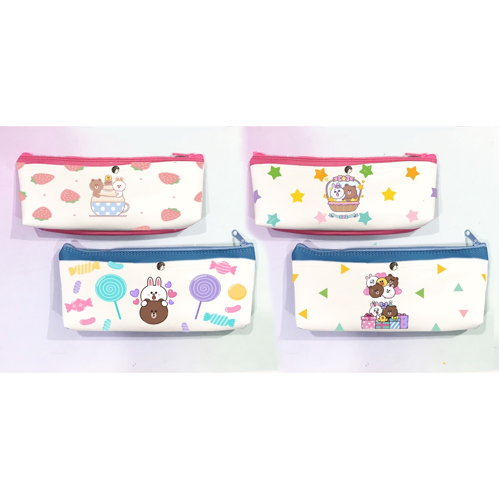 Hộp bút gấu brown thỏ cony vịt sally HBST17 hộp bút cute hộp bút dễ thương