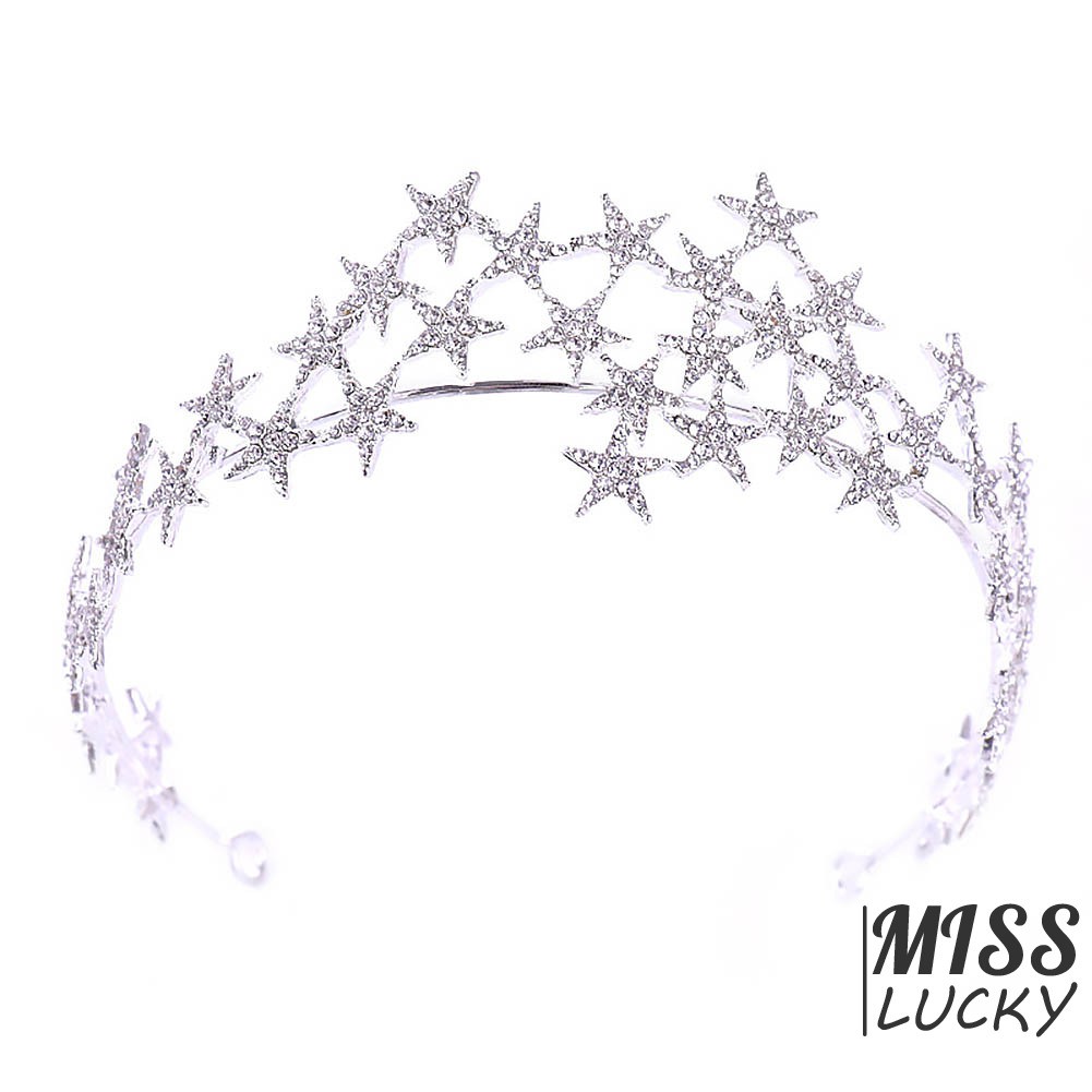 Vương miện cài tóc thiết kế thanh lịch cho cô dâu